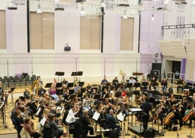 Junior B with the BBC Philamonic Orchestra